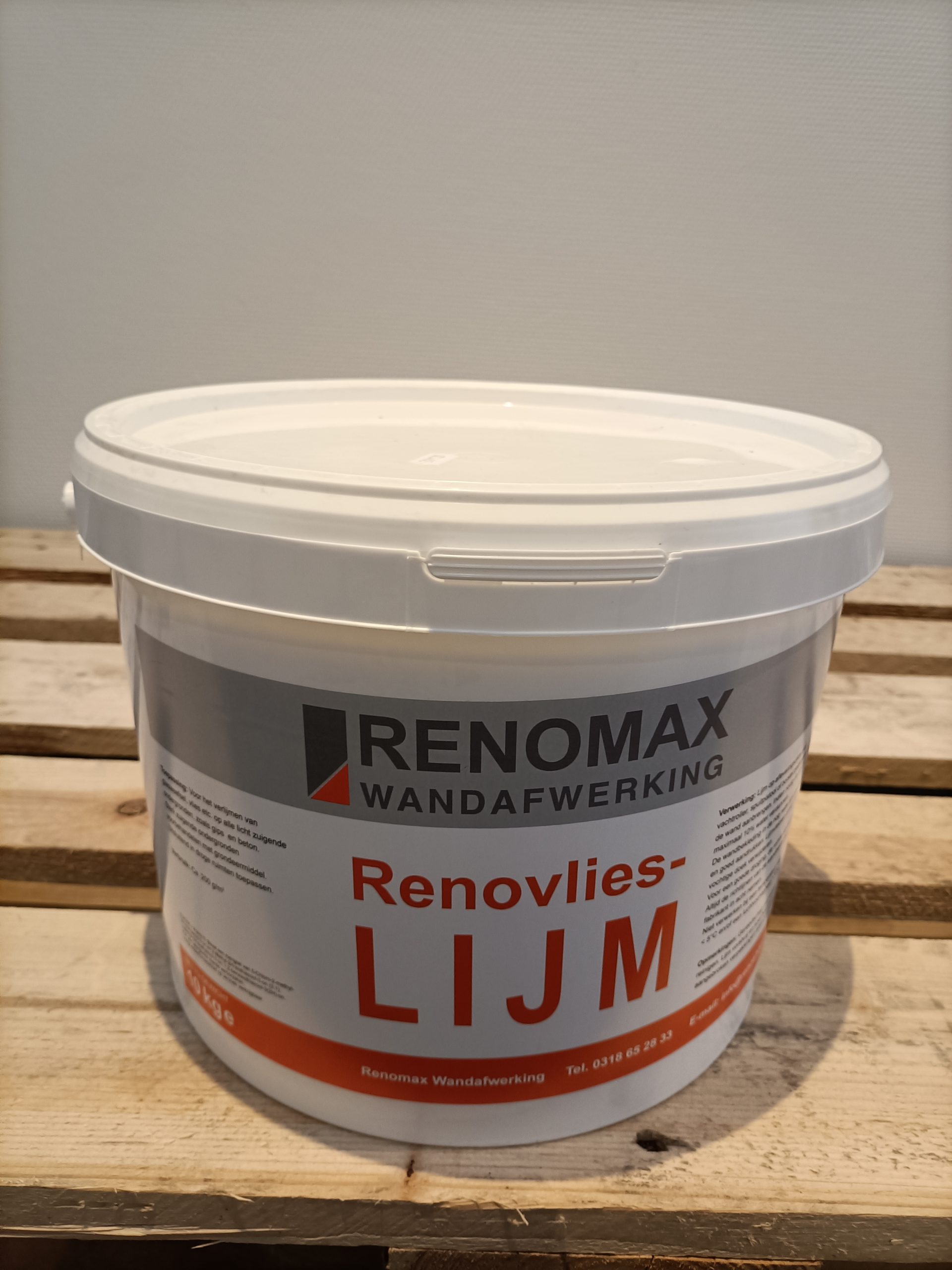 Leonardoda Afrika schending 200m2 Renovlies behang Glad 200 grams + 40kg renovlies lijm - Renovlies  bestellen